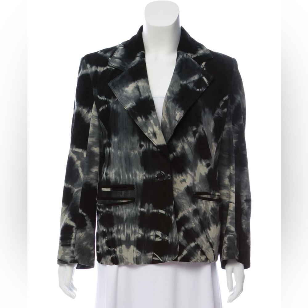 Ann Demeulemeester suede blazer